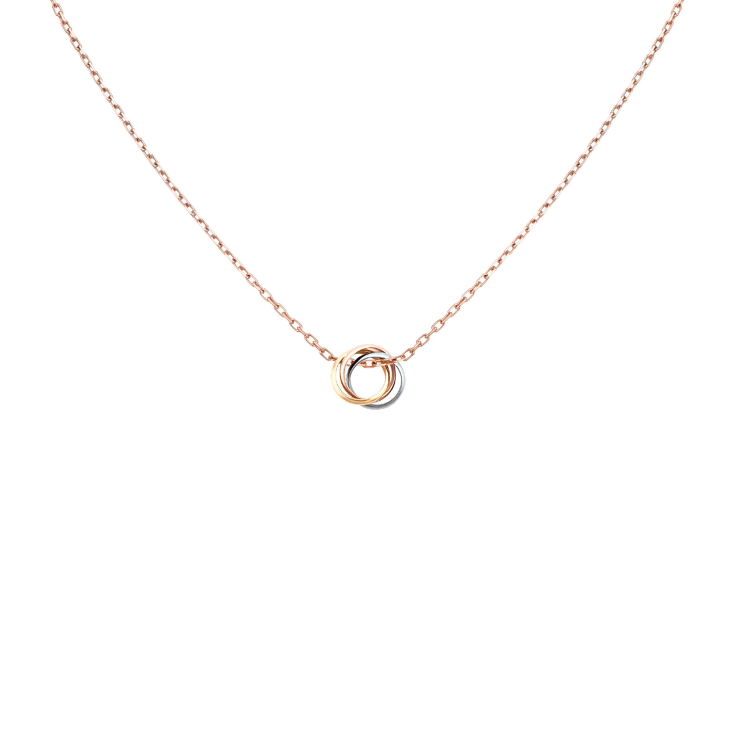 Ca*t1er TRINITY NECKLACE B7224574 Master Quality