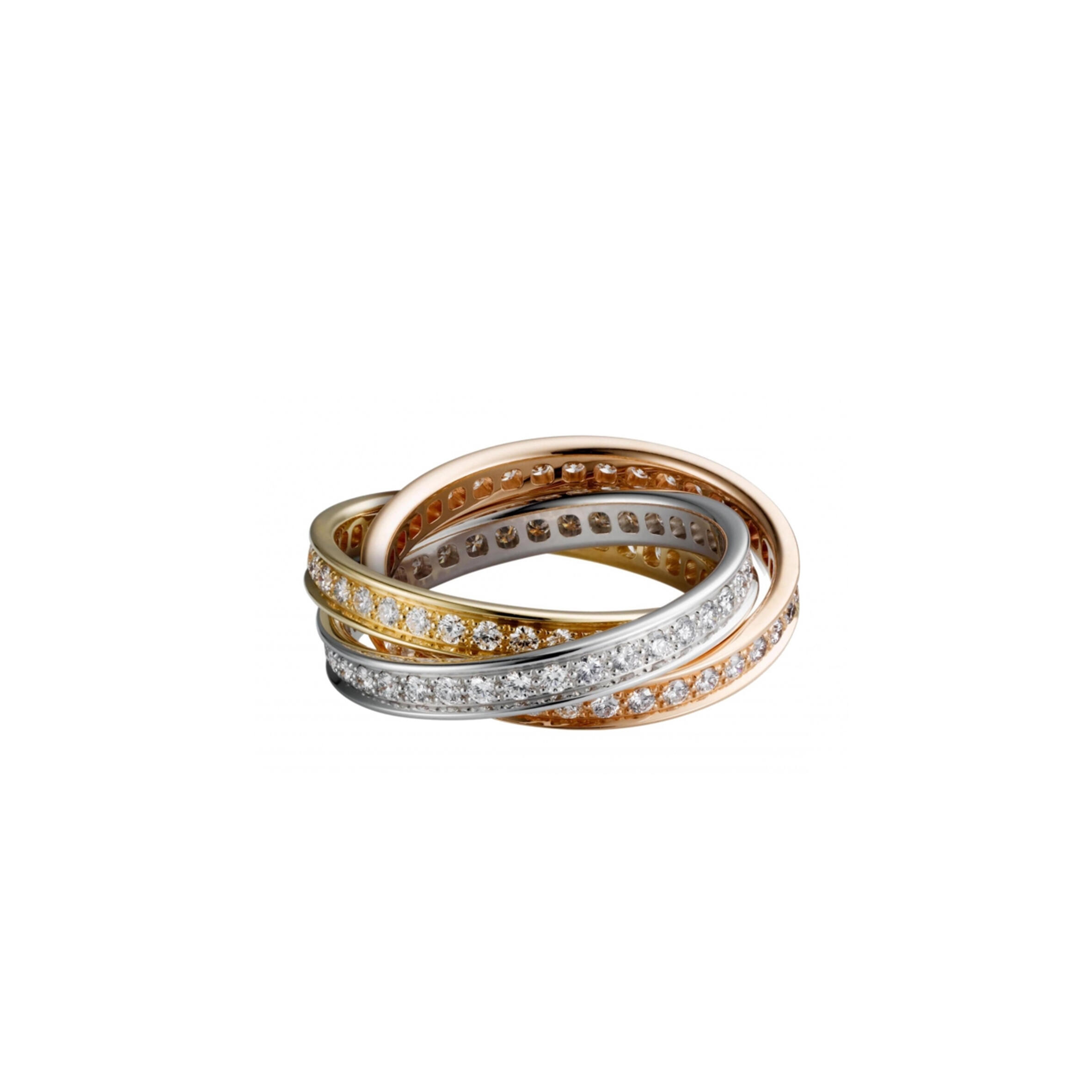Ca*t1er TRINITY RING B4075100 Master Quality
