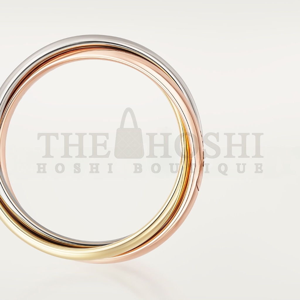 Ca*t1er TRINITY RING, SMALL MODEL B4235100 Master Quality