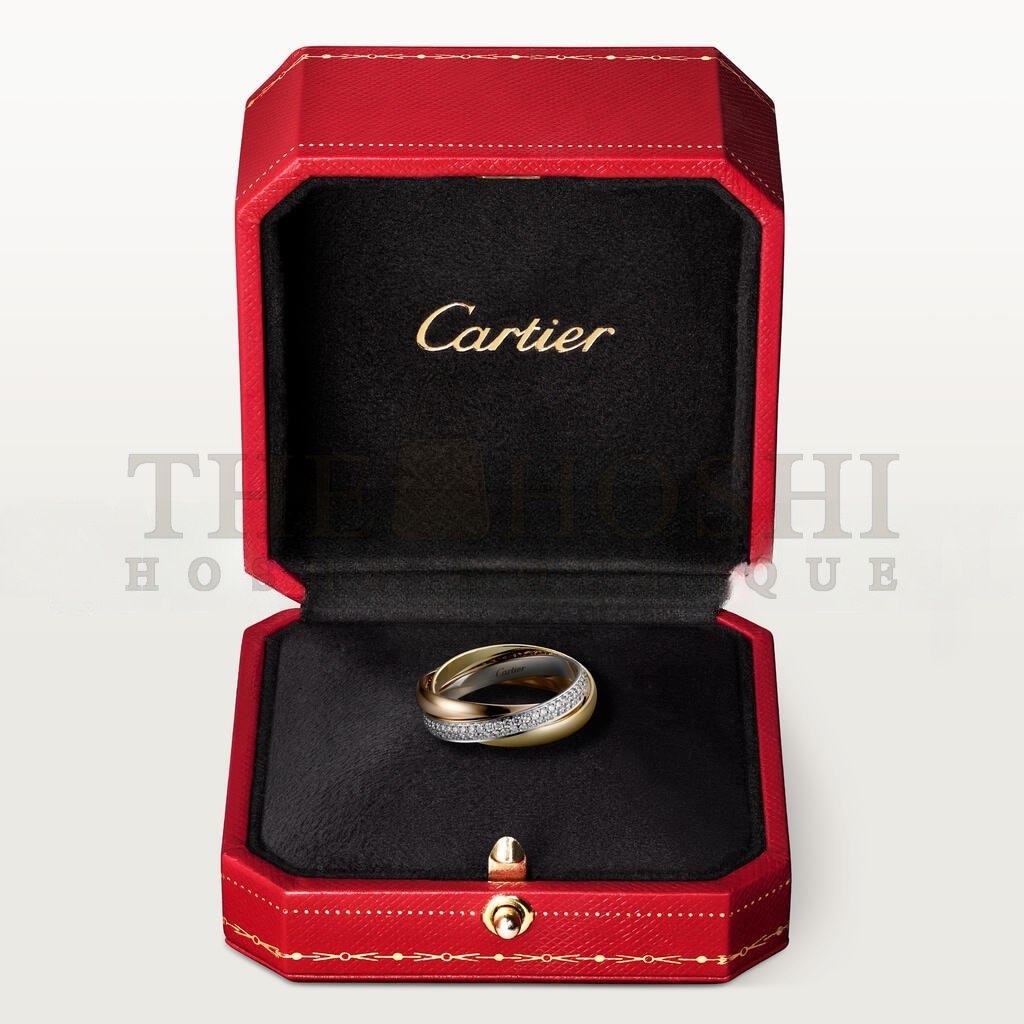 Ca*t1er TRINITY RING, SMALL MODEL B4086000 Master Quality