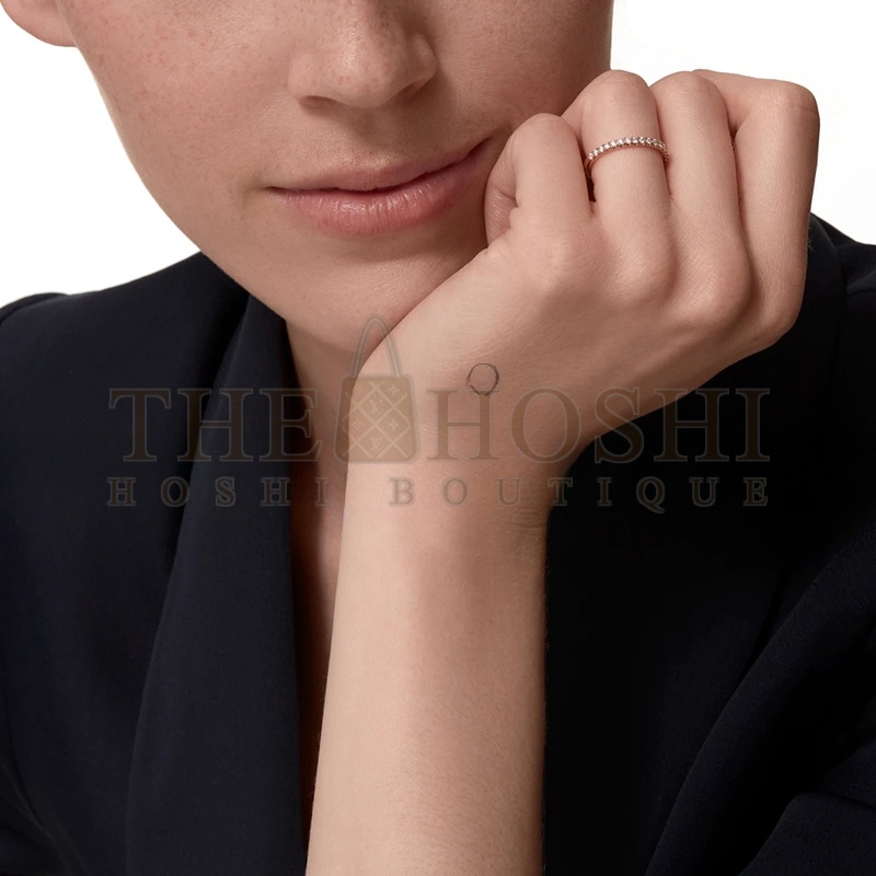 Ca*t1er ETINCELLE DE Ca*t1er WEDDING RING, WIDTH 2 MM, SEMI-PAVED B4221800 Master Quality