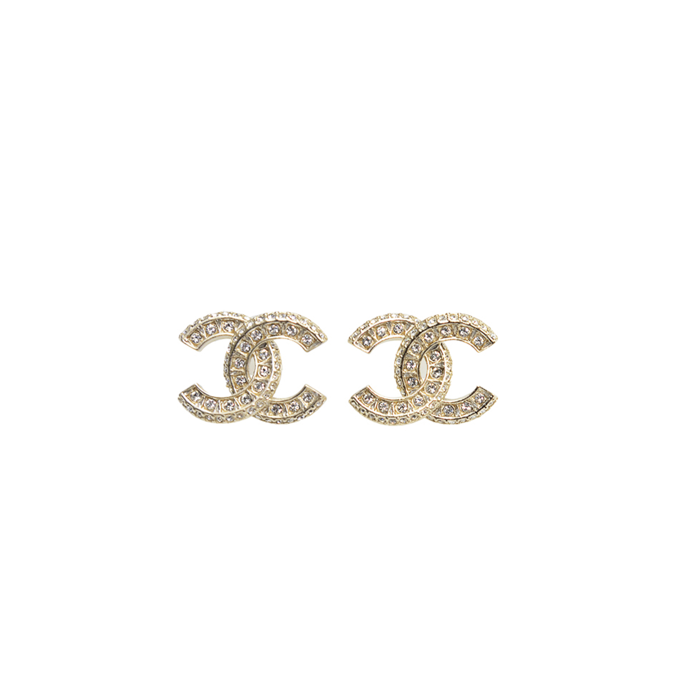 Ch**el EARRING METAL GOLD A86504 Master Quality