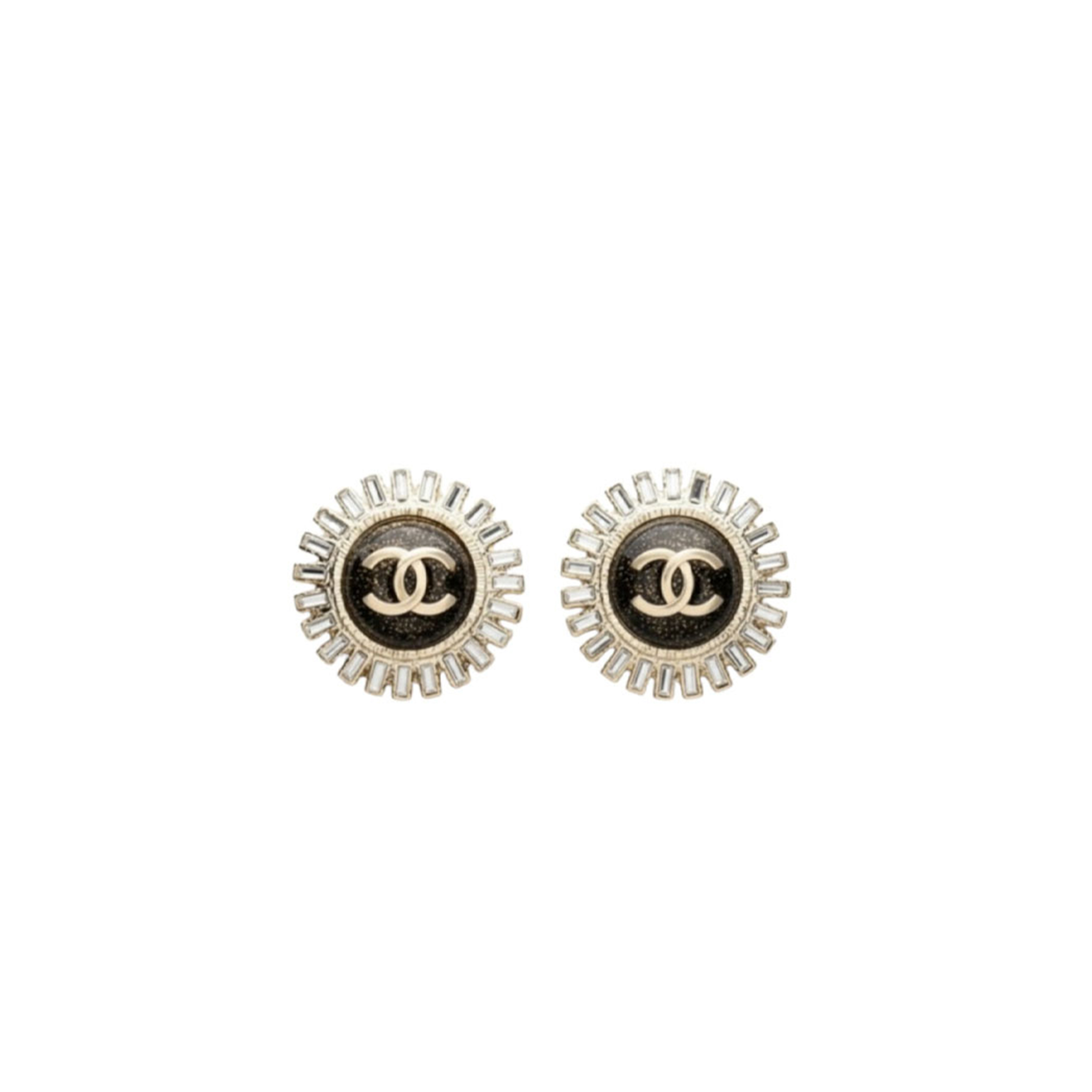 Ch**el GOLD CC EARRINGS Master Quality