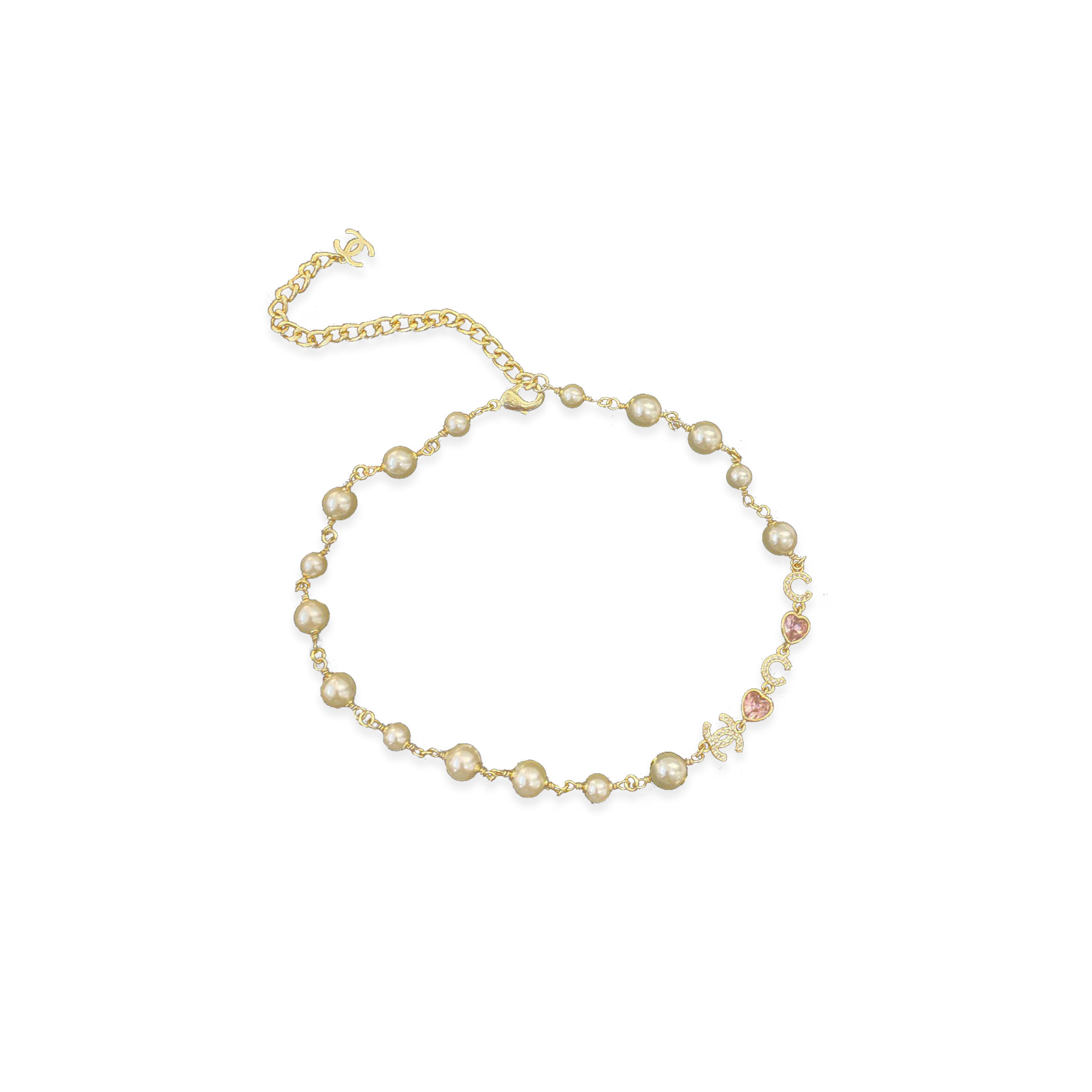 Ch**el PEARL NECKLACE ABE711 Master Quality