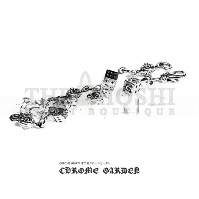 Ch*0me He**ts  DICE AND CROSSBALL BRACELET Master Quality