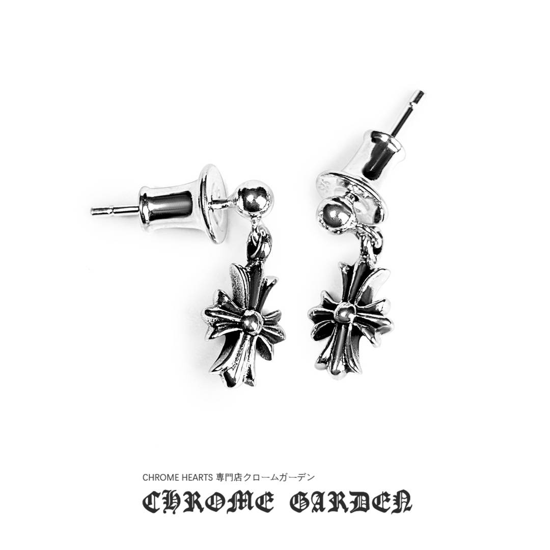 Ch*0me He**ts CROSS BABYFAT DROP EARRINGS Master Quality