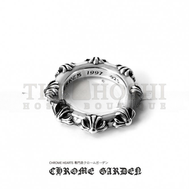 Ch*0me He**ts CROSS BAND RING Master Quality
