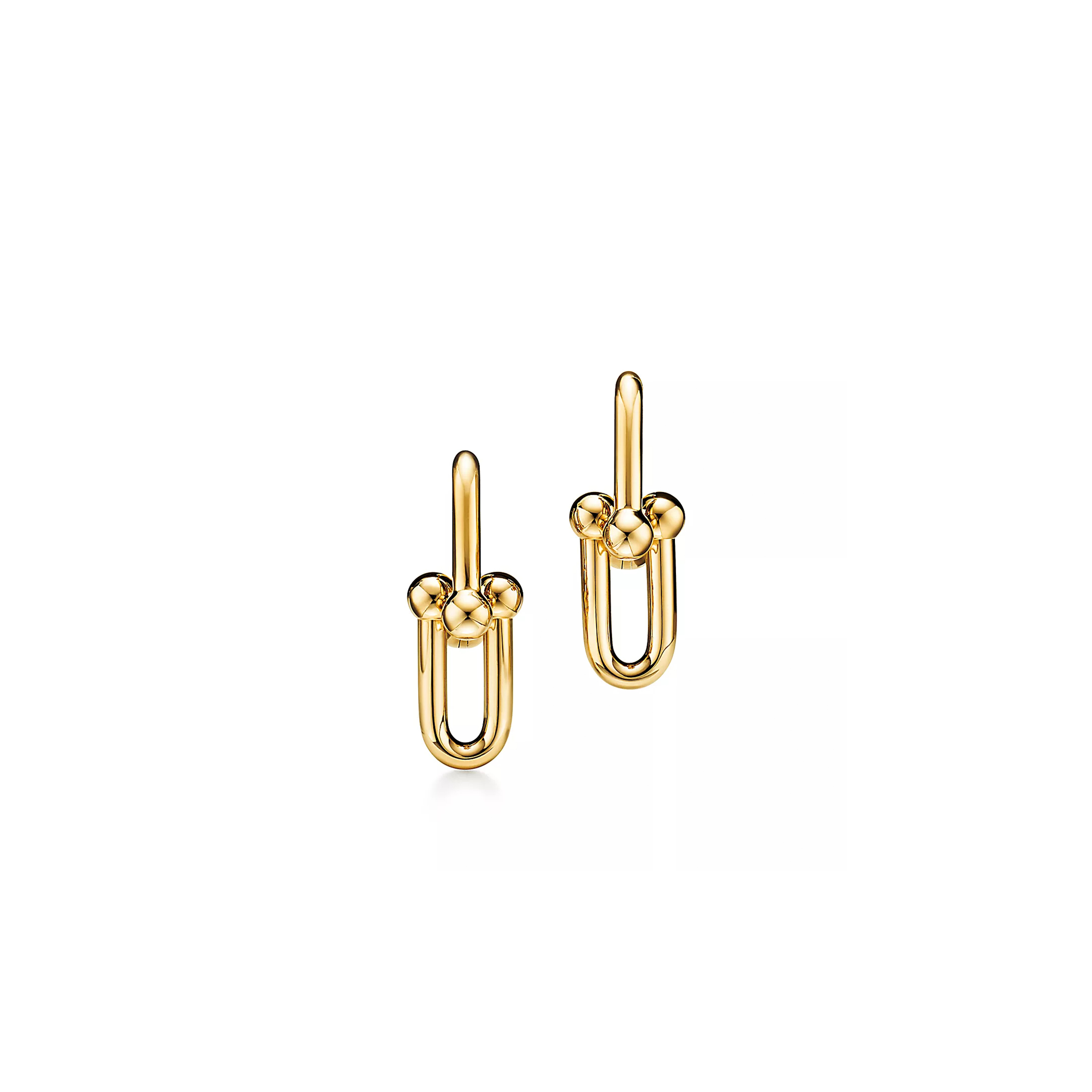 T*f*ny HARDWEAR MEDIUM LINK EARRINGS 73584558 Master Quality