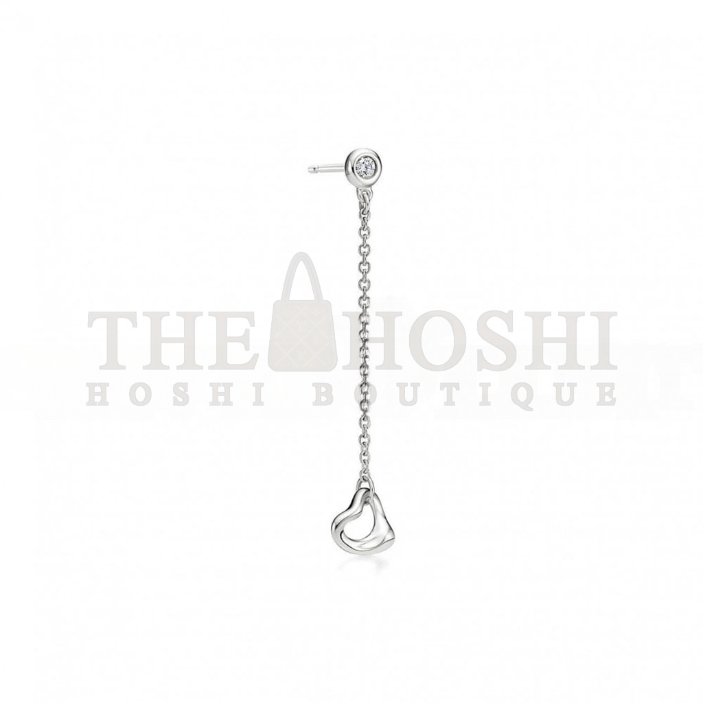 T*f*ny ELSA PERETTI® D1am0ndS BY THE YARD® OPEN HEART EARRINGS 60145964 Master Quality