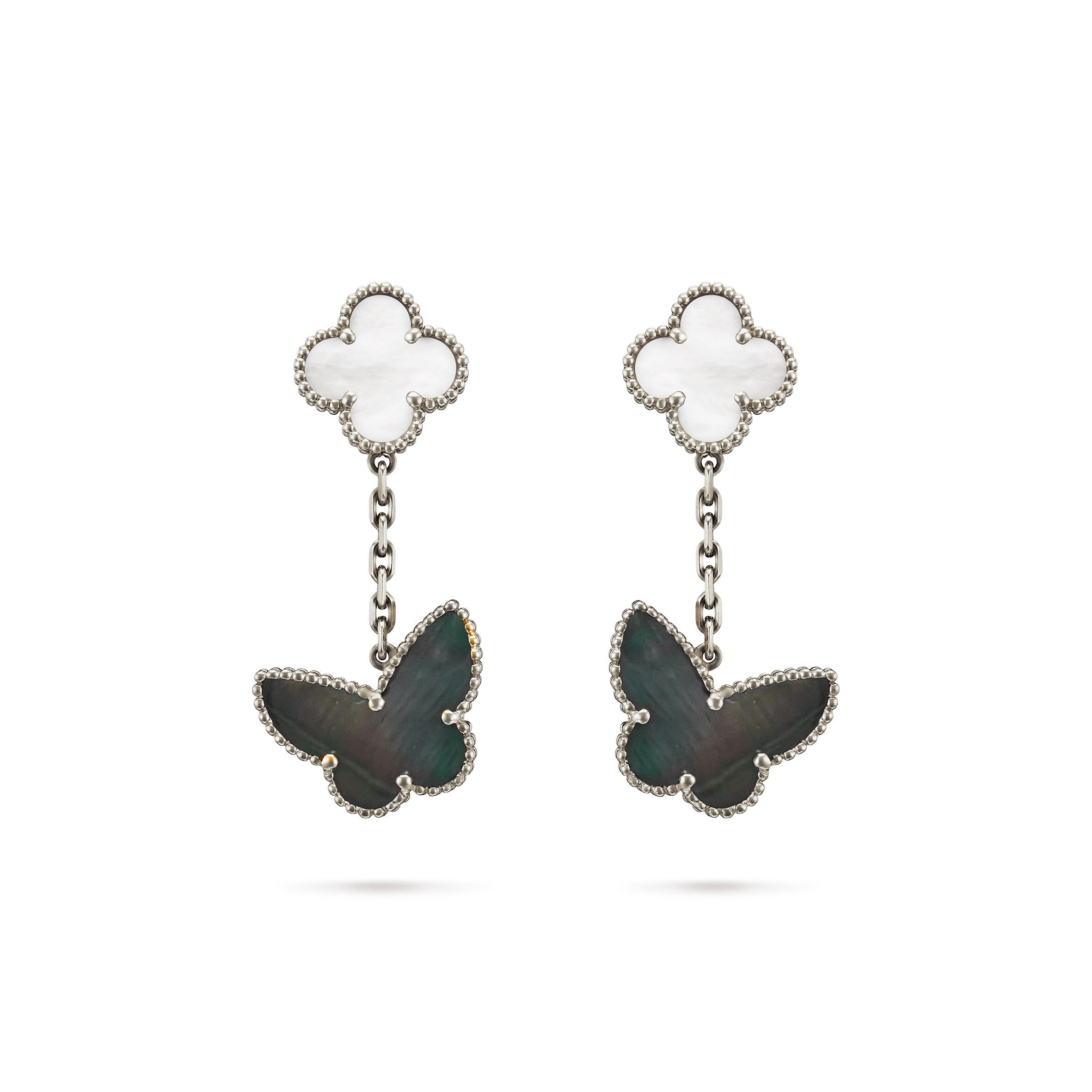 V*n Cl**f ARPELS LUCKY ALHAMBRA EARRINGS VCARD79900 Master Quality