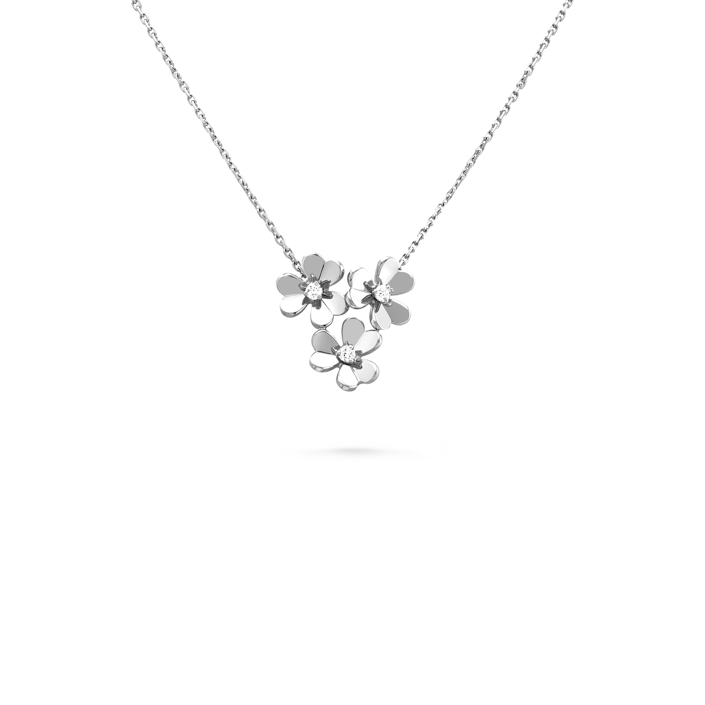 V*n Cl**f ARPELS FRIVOLE PENDANT, 3 FLOWERS VCARP2DN00 Master Quality