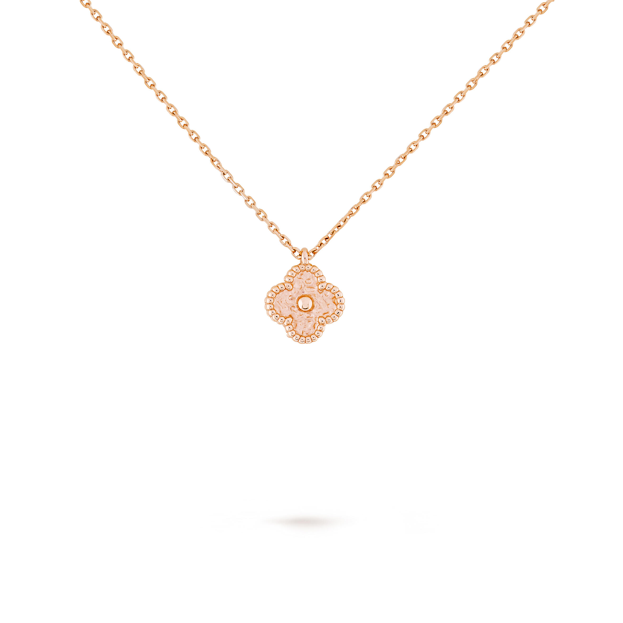 V*n Cl**f ARPELS SWEET ALHAMBRA PENDANT - ROSE GOLD  VCARO8DF00 Master Quality