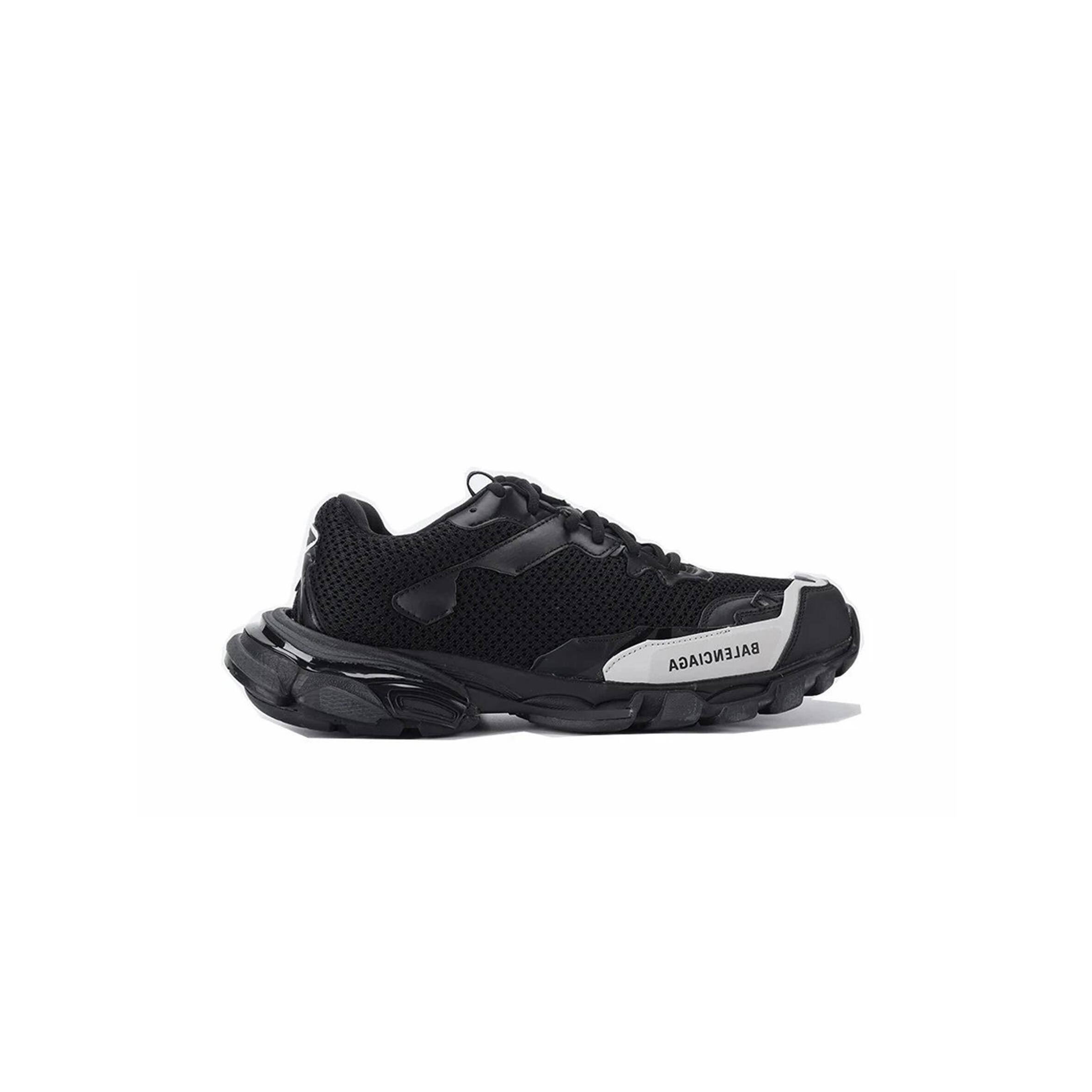 Ba1en*iaga TRIPLE S BLACK WHITE LOGO 700475W3RF19100 Master Quality