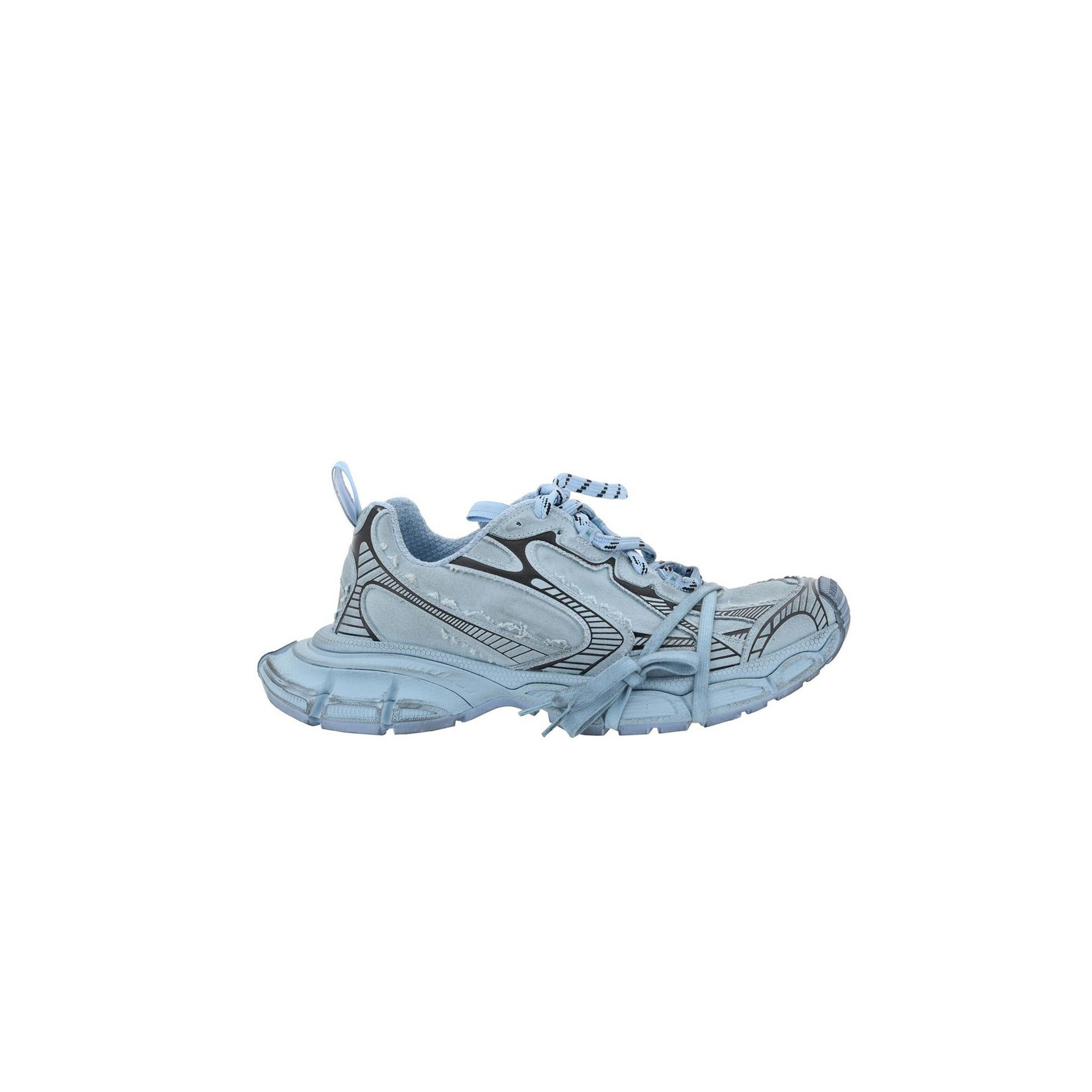 Ba1en*iaga 3XL WORN OUT EFFECT SNEAKERS 734734W3XL50521 Master Quality