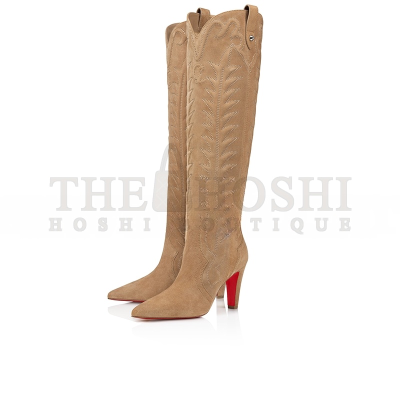 Chr1st1an LOUBOUTIN SANTIA BOTTA 85 MM BOOTS Master Quality