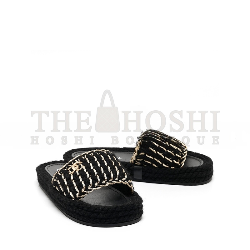 Ch**el NEW WOVEN SLIPPERS FOR WOMEN LAMBSKIN LEATHER G38189 X56418 94305 Master Quality