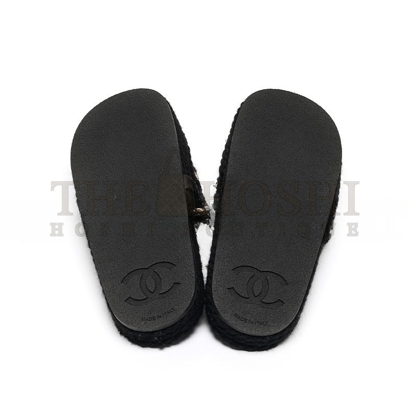 Ch**el NEW WOVEN SLIPPERS FOR WOMEN LAMBSKIN LEATHER G38189 X56418 94305 Master Quality