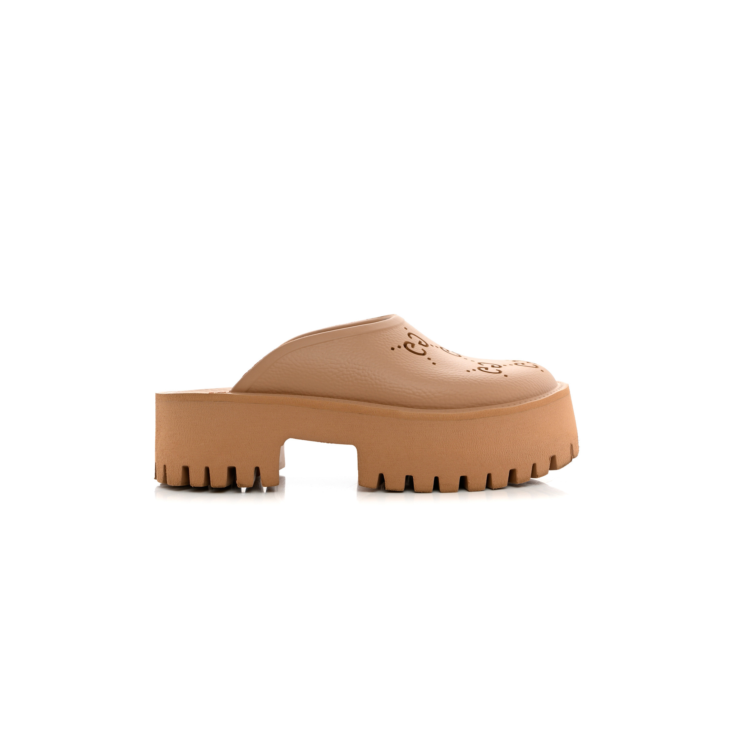 Gvc*1 PERFORATED G WOMEN'S PLATFORM SANDAL 663577 Master Quality