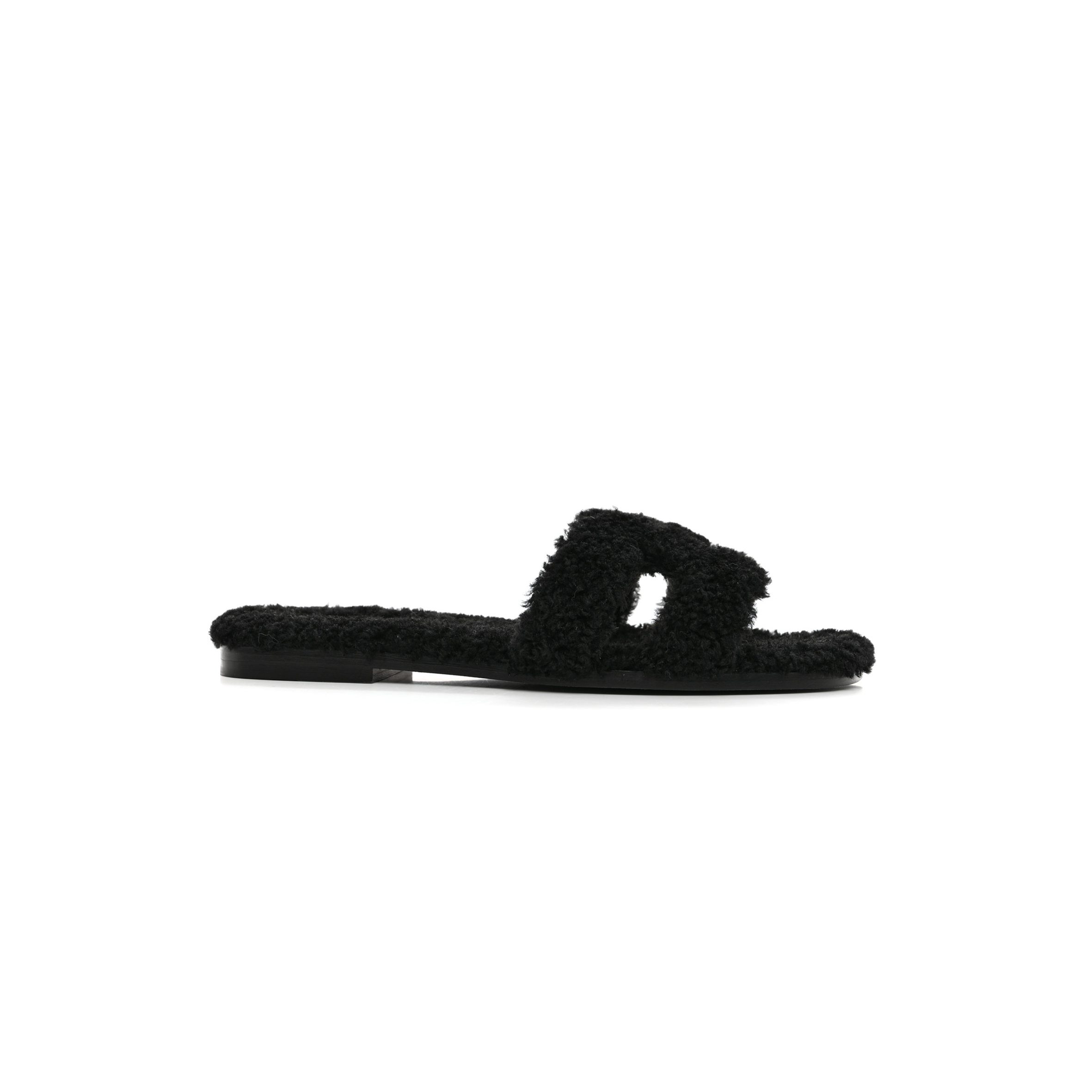 H**me5 WOOLSKIN ORAN SANDALS 1512309 Master Quality