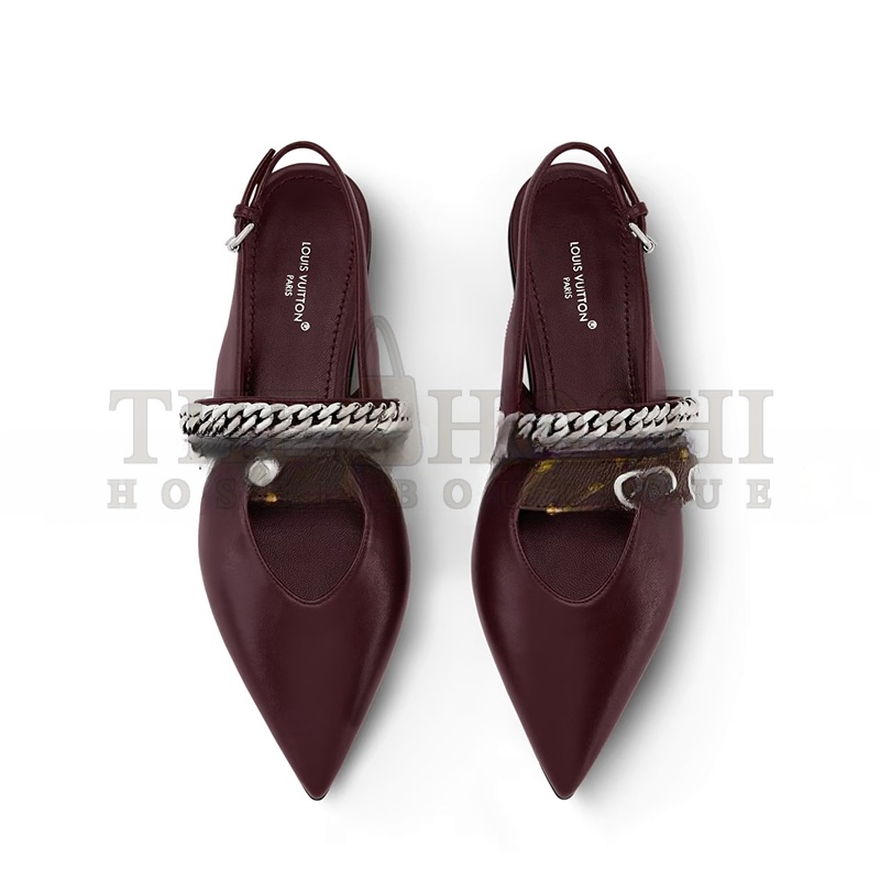 L0vis Vvtt0n LV VIBE SLINGBACK FLAT BALLERINA 1AICNM Master Quality