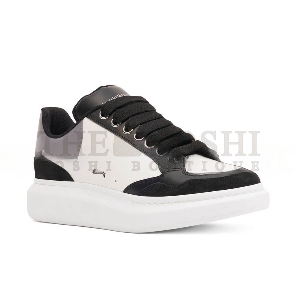 A1exa*der Mcqv*en OVERSIZED TRAINER LEATHER SNEAKERS 757710WIA5V1142 Master Quality