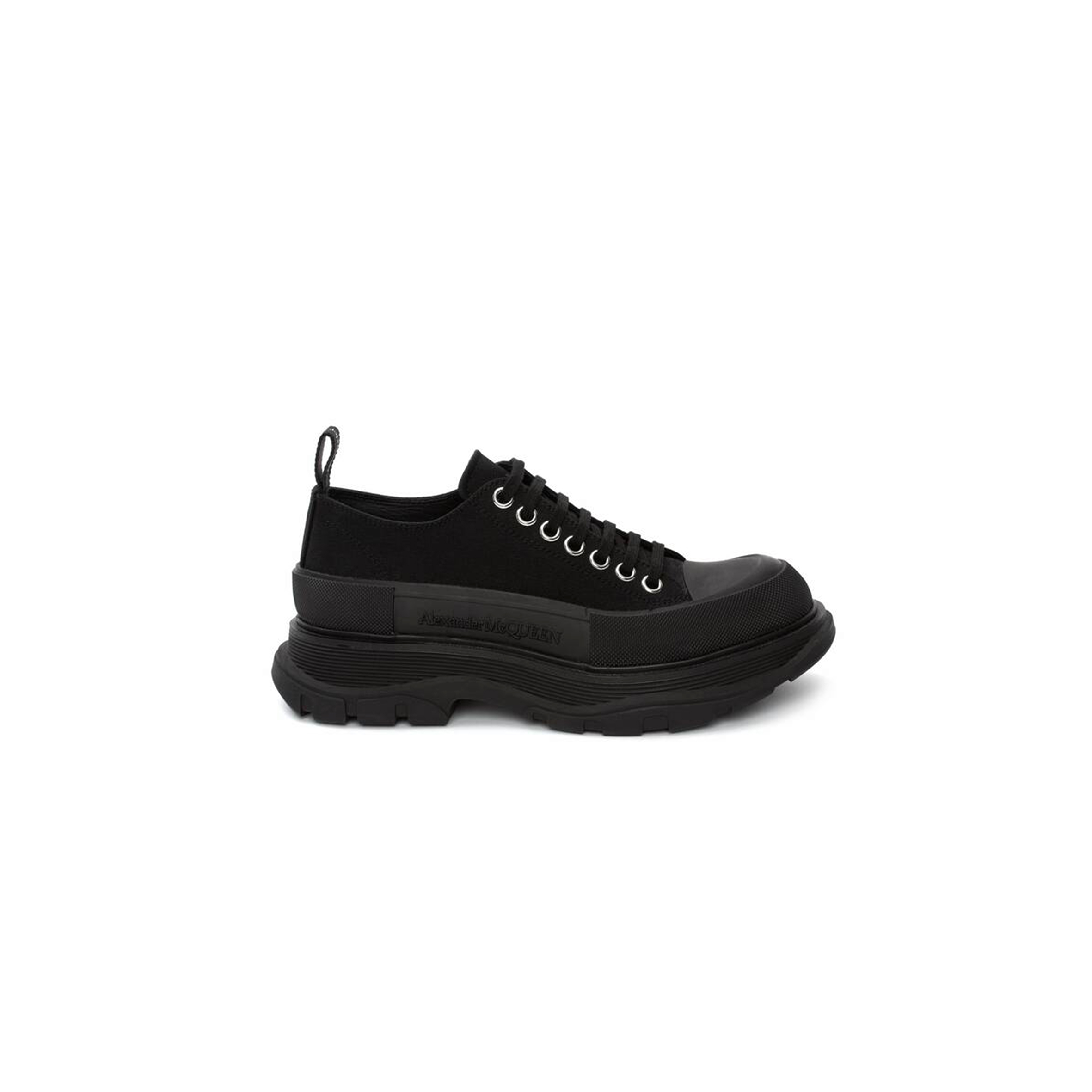 A1exa*der Mcqv*en WOMEN'S TREAD SLICK LACE UP IN BLACK 697072W4MV21000 Master Quality