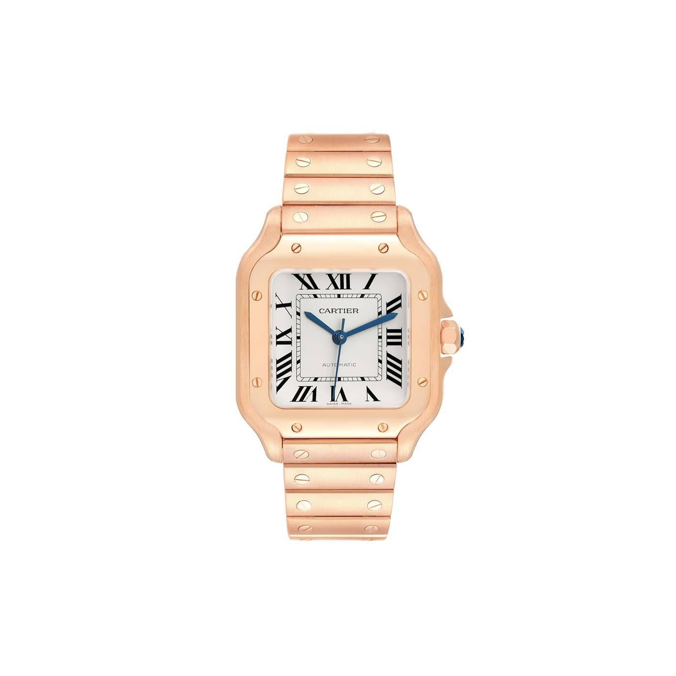 Ca*t1er SANTOS ROSE GOLD MIDSIZE 35.1MM  WATCH WGSA0008 Master Quality