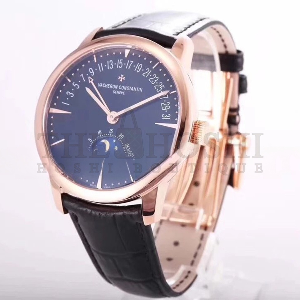 VACHERON C0nstan1n PATRIMONY MOON PHASE RETROGRADE DATE 42.5 MM WATCH 4010U/000R-B329 Master Quality