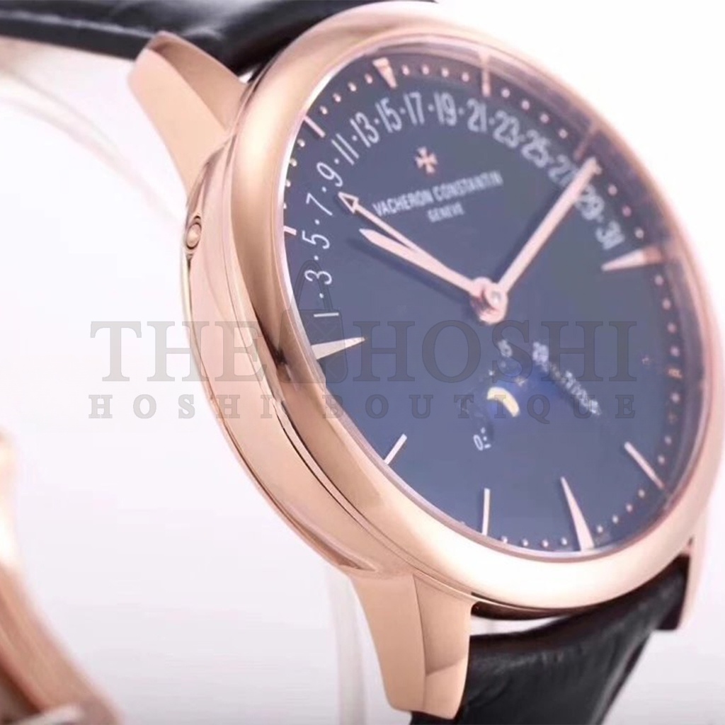 VACHERON C0nstan1n PATRIMONY MOON PHASE RETROGRADE DATE 42.5 MM WATCH 4010U/000R-B329 Master Quality