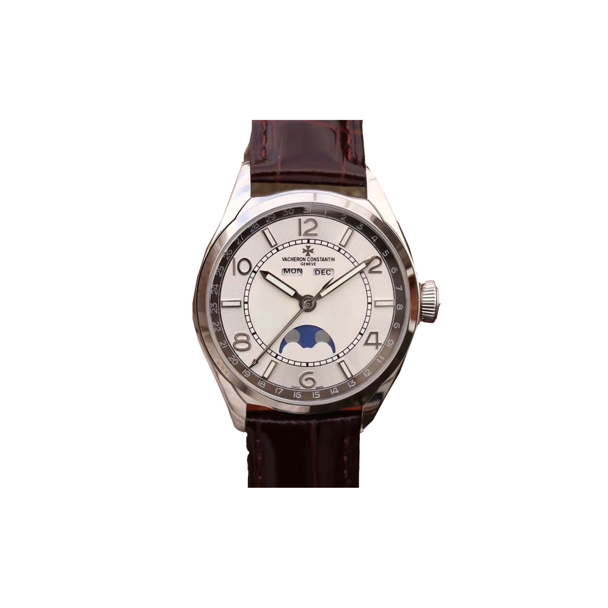 VACHERON C0nstan1n COMPLETE CALENDAR 40 MM WATCH 4000E/000A-B439 Master Quality