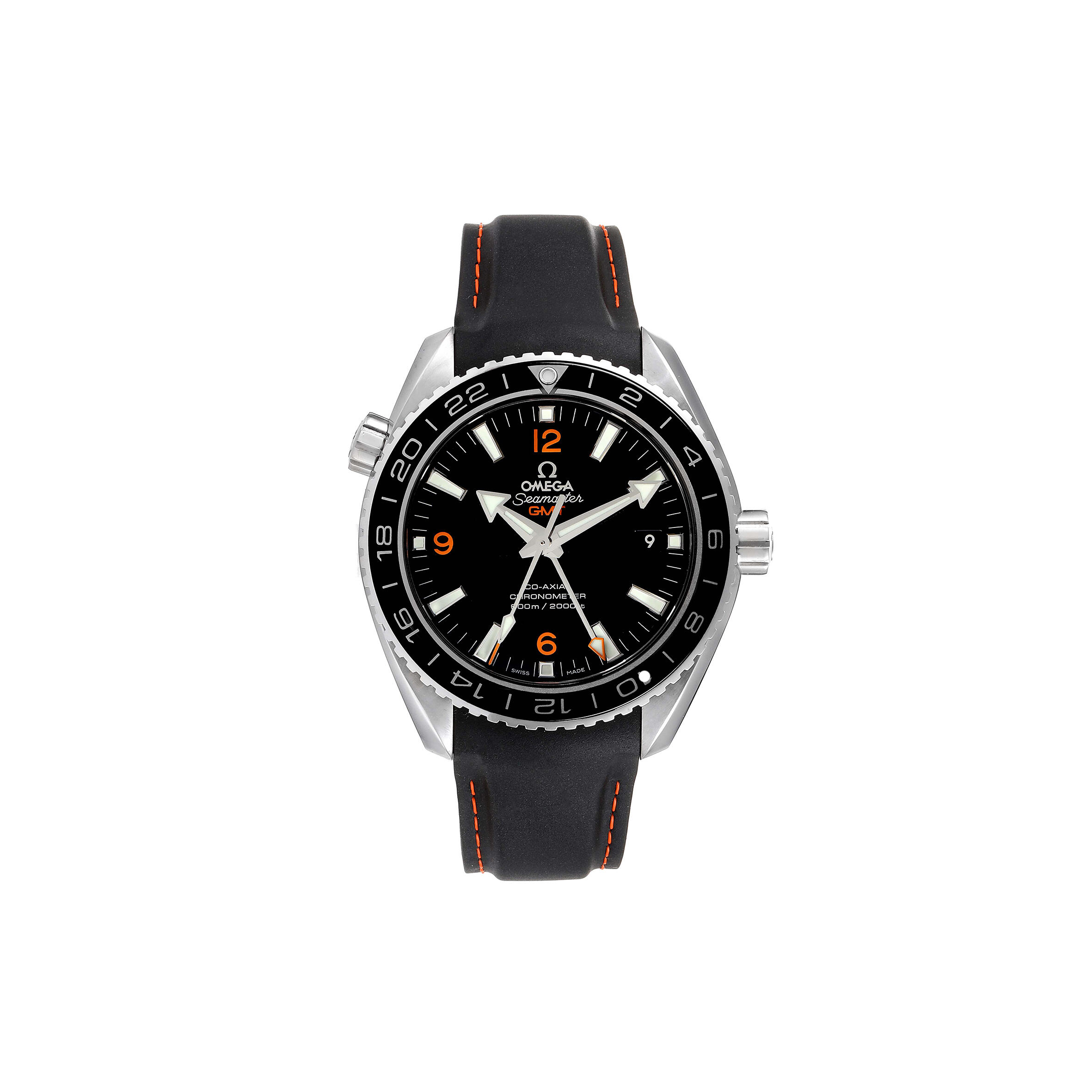 0me*ga SEAMASTER PLANET OCEAN GMT 44MM WATCH 232.32.44.22.01.002 Master Quality