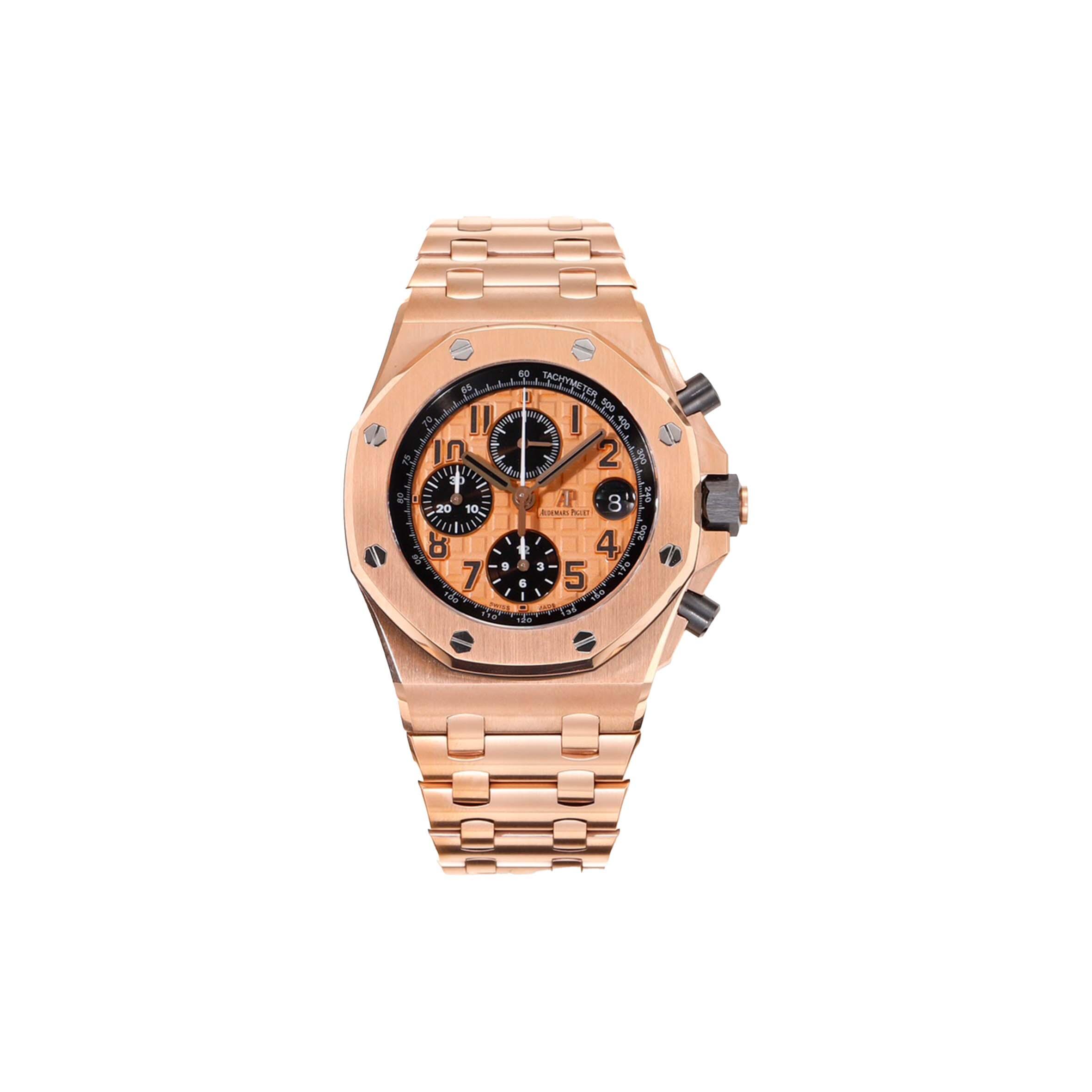 AUDEMARS P1g*et ROYAL OAK OFFSHORE ROSE GOLD 42MM WATCH 26470OR.OO.1000OR.01 Master Quality