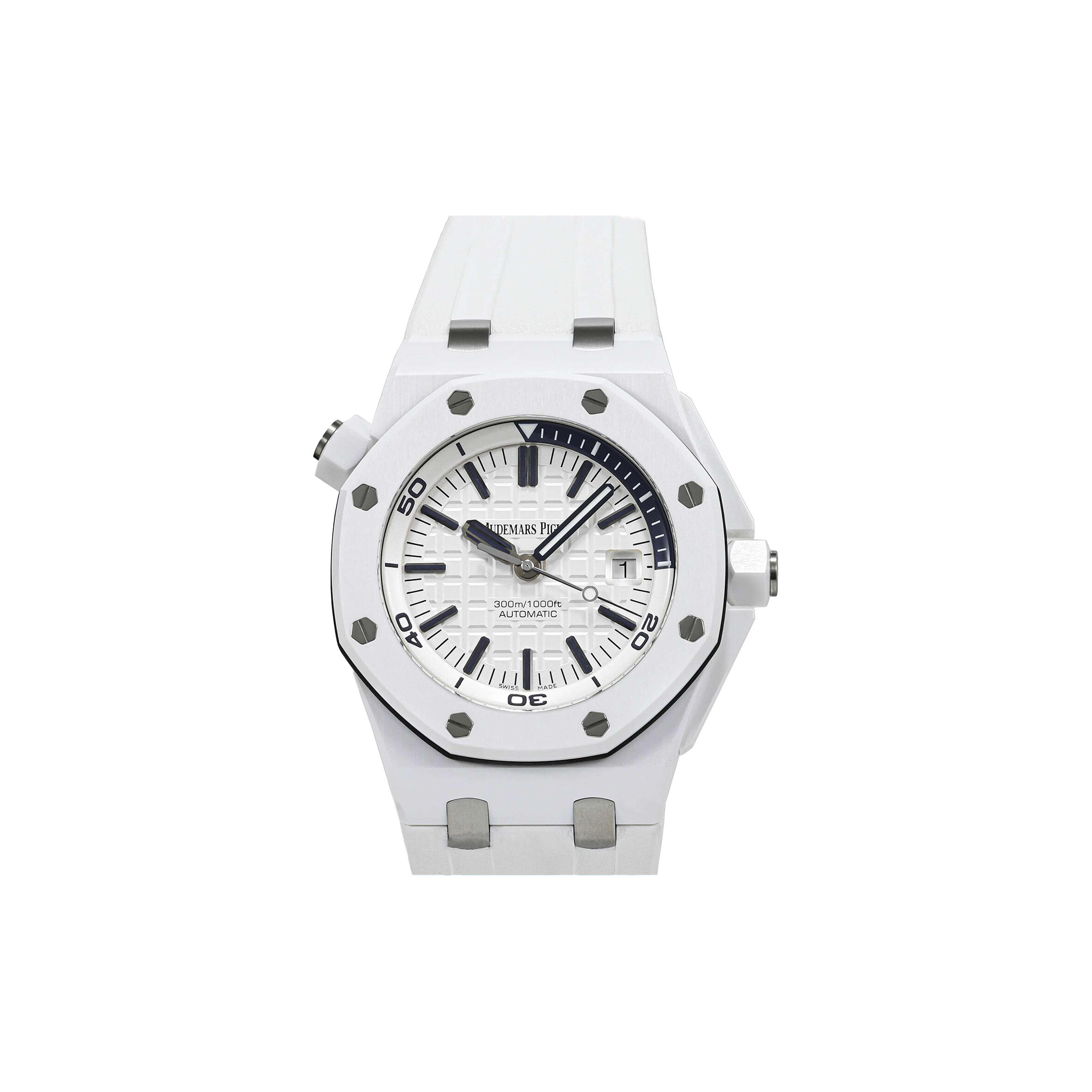 AUDEMARS P1g*et ROYAL OAK OFFSHORE WHITE CERAMIC 42MM WATCH 15707CB.OO.A010CA.01 Master Quality