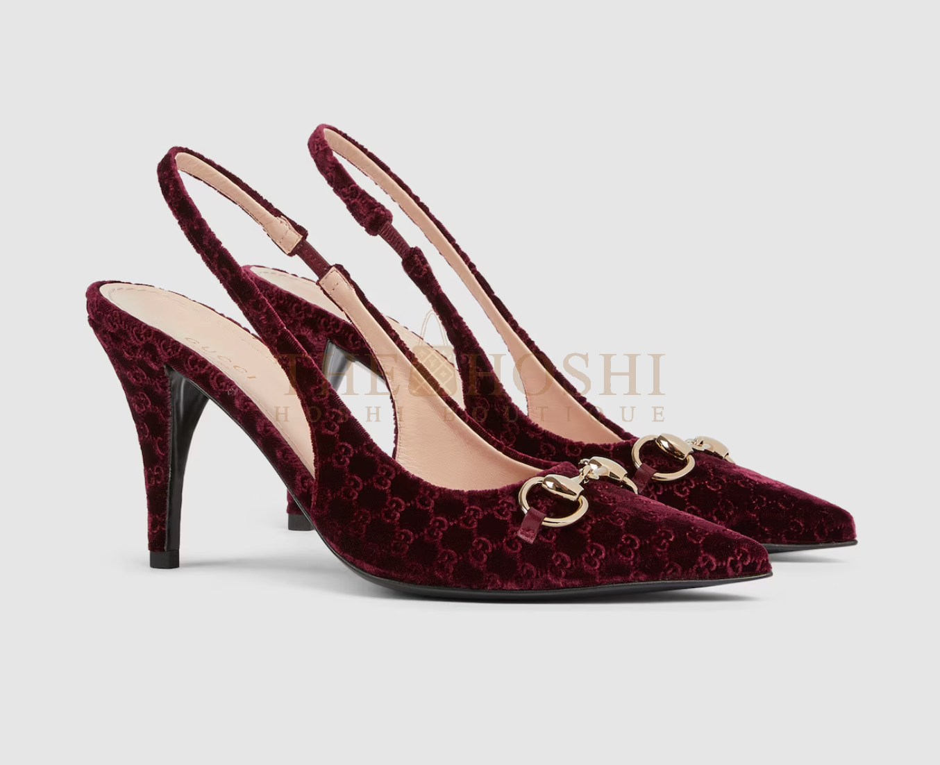 Gvc*1 GG Women's slingback pump with Horsebit